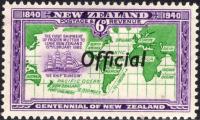 New Zealand official 6 d.czysty *