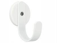 MOCNY WIESZAK Z MAGNESEM NEODYMOWYM Z HACZYKIEM HAK UCHWYT BIAŁ