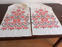 RĘCZNIK OBRZĘDOWY - CHUSTA - PRAWOSŁAWIE. LNIANY 240 / 44 cm.