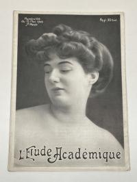 L'Etude Academique - Erotyka - Akt - 1908r. nr 104