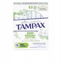 Тампоны Tampax ORGANIC SUPER 16 шт. аппликатор