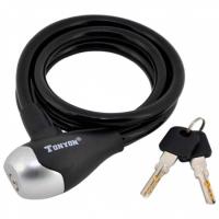 2X Zapięcie zamknięcie rowerowe 1200x10/10 CZARNE