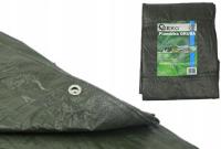 PLANDEKA 4X8M GRUBA ZIELONA PLANDEKI MOCNA GEKO