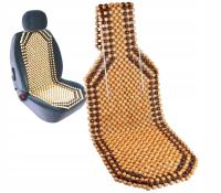 КОВРИК ДЛЯ СИДЕНЬЯ ДЕРЕВЯННЫЕ БУСИНЫ ЧЕХОЛ