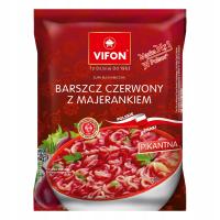 Barszcz czerwony z majerankiem zupa błyskawiczna Polskie Smaki Vifon 65g