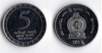 SRI LANKA 2017 5 RUPEES