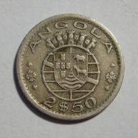 2,50 Escudos, Angola, 1956r. X9835