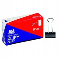 Klipy do akt Grand 19 mm