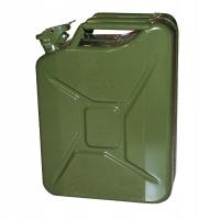 Металлическая канистра для топлива Gelg 20 л зеленый