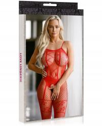 Эротическое нижнее белье BODYSTOCKING Sexi женский комплект боди открытый шаг