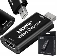 KARTA PRZECHWYTYWANIA WIDEO OBRAZU VIDEO GRABBER HDMI - USB ORG 4K DO PC