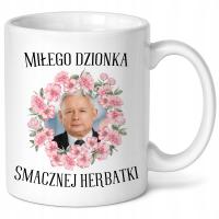 KUBEK KACZYŃSKI JAROSŁAW PREZESA PIS MIŁEGO DZIONKA SMACZNEJ HERBATKI