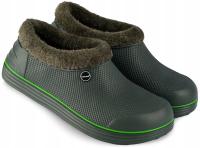 Kalosze DAMSKIE OCIEPLANE krótkie chodaki piankowe zimowe lekkie EVA