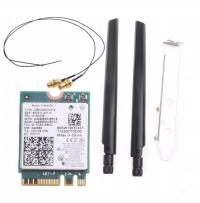 Karta sieciowa Intel 3168 3168NGW NGFF 2,4GHz/5GHz 600Mb anteny BT4.2