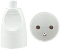 gniazdo nakablowe gniazdko na kabel w oplocie przedłużacz DIY loft retro