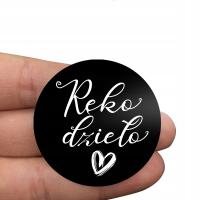 Наклейки ремесла круглые этикетки рулон 200 шт