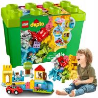 LEGO DUPLO КИРПИЧИ БОЛЬШАЯ КОРОБКА XXL КРЕАТИВНЫЕ СТРОИТЕЛЬНЫЕ БЛОКИ ПОДАРОК ДЛЯ 2,3,4 ЛЕТ