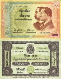 # TAJLANDIA - 100 BAHT (100 TICALS) - 1902/2002 - P-110 - UNC