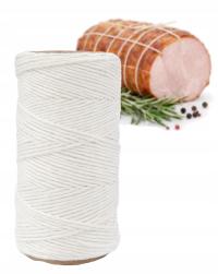 SZNUREK WĘDLINIARSKI NICI DO ROLAD MIĘS WĘDLIN DRATWA PRZĘDZA 50g CIENKI