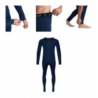 Komplet WOOLCANO 100% SET0683 czarny