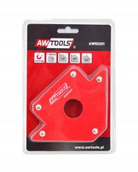 AWTOOLS KĄTOWNIK SPAWALNICZY MAGNETYCZNY 22,5KG.102x155x17 AW50201