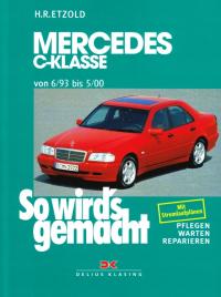 MERCEDES C W202 benzyna (1993-2000) poradnik instrukcja napraw j.niem. 24h