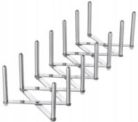 IKEA VARIERA przegroda na pokrywki srebrny organizer stojak uchwyt