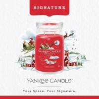 Duża Sojowa Świeczka Zapachowa Świąteczna Christmas Eve Yankee Candle