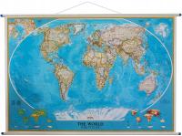 Świat mapa ścienna polityczna 1:19 663 000 Duża National Geographic Classic