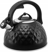 CZAJNIK 2,8L z Gwizdkiem Diament DUŻY INDUKCJA Gaz PROMIS TMC14 DIAMOND