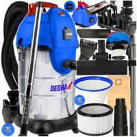 BEZWORKOWY PRZEMYSŁOWY ODKURZACZ Z OTRZĄSACZEM 3600W MOKRO SUCHO DO GIPSU