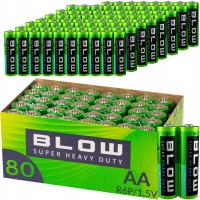 Bateria cynkowo-węglowa Blow AA (R6) 80 szt.