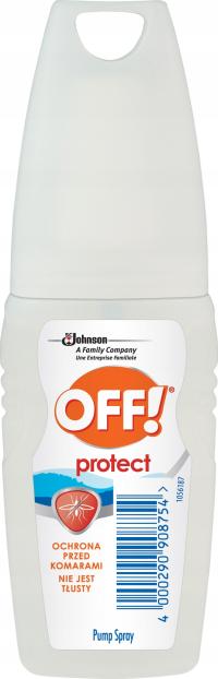 OFF! protect Spray препарат против комаров клещей 100 м