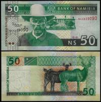 NAMIBIA 50 Dollars 2003 P-8b UNC