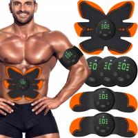 МАССАЖЕР ЭЛЕКТРОСТИМУЛЯТОР ШЕИ ШЕИ МЫШЦ ЖИВОТА EMS ПОЯС ДЛЯ ПОХУДЕНИЯ