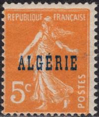 kol.franc.Algerie 5 c.czysty **