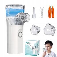 INHALATOR NEBULIZATOR ULTRADŹWIĘKOWY PRZENOŚNY DLA DZIECI DOROSŁYCH USB