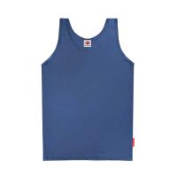 PODKOSZULKA JEANSOWA NIEBIESKA KOSZULKA NA RAMIĄCZKA T-SHIRT BEZ RĘKAWÓW