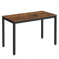 Stół Prostokątny Dąb do Jadalni Kuchni UNO 120x60 Regulowany Nowoczesny