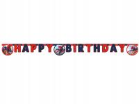 Baner urodzinowy Happy Birthday Spiderman