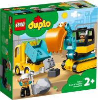 LEGO DUPLO Грузовик и гусеничный экскаватор 10931