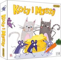 Настольная игра для детей кошки и мыши семья 5 Adamigo 07721