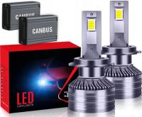 Żarówki LED H7 Canbus Diody X5 Aktywne Chłodzenie Super Mocne Komplet 2 szt