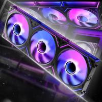 3255. AsiaHorse DAWN Pro ARGB Daisy wentylatory 3 sztuki