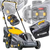 KOSIARKA DO TRAWY AKUMULATOROWA 21V 4AH 2xAKUMULATOR KOSZ 42L