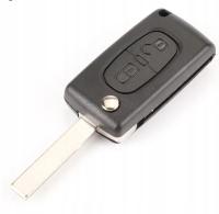 Корпус ключа автомобиля брелок для citroen Пежо CE0523 ГКА hu83 2 Прис