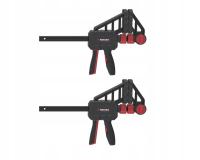 2 x автоматический быстрозажимной зажим Parkside 400 мм