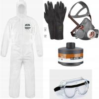 Маска для распыления защитный комплект комбинезон очки перчатки фильтры XXL