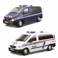 Zabawkowy Samochód Policyjny MERCEDES 1:50 Dzieci