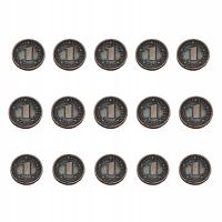НАБОР ИЗ 15 УНИВЕРСАЛЬНЫХ МЕТАЛЛИЧЕСКИХ МЕДНЫХ МОНЕТ RPG